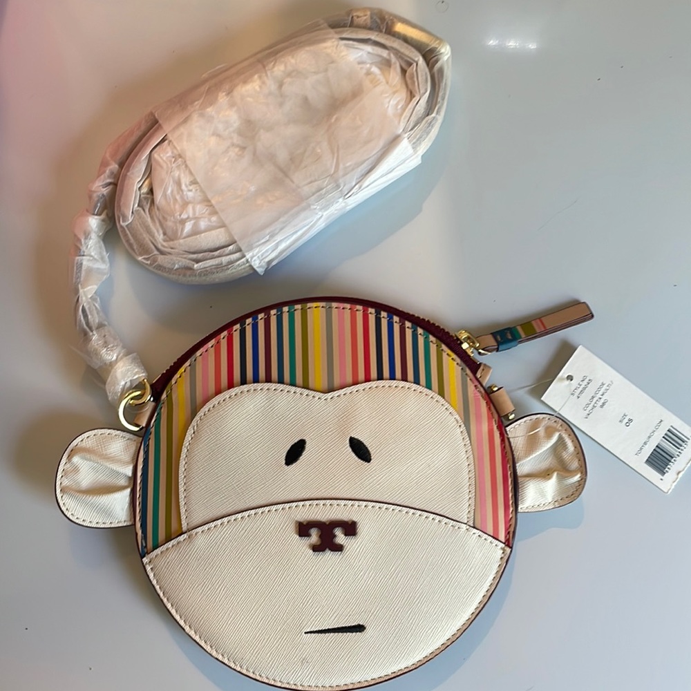 Tory Burch NWT Vanchetta Monkey in original packaging. CB bag.CAN’T be found NEW